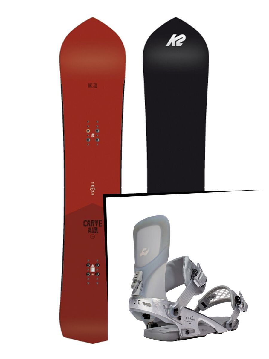 Set: K2 Carve Air 2017 + Ride Rodeo LTD (1487161S) - Bild 1