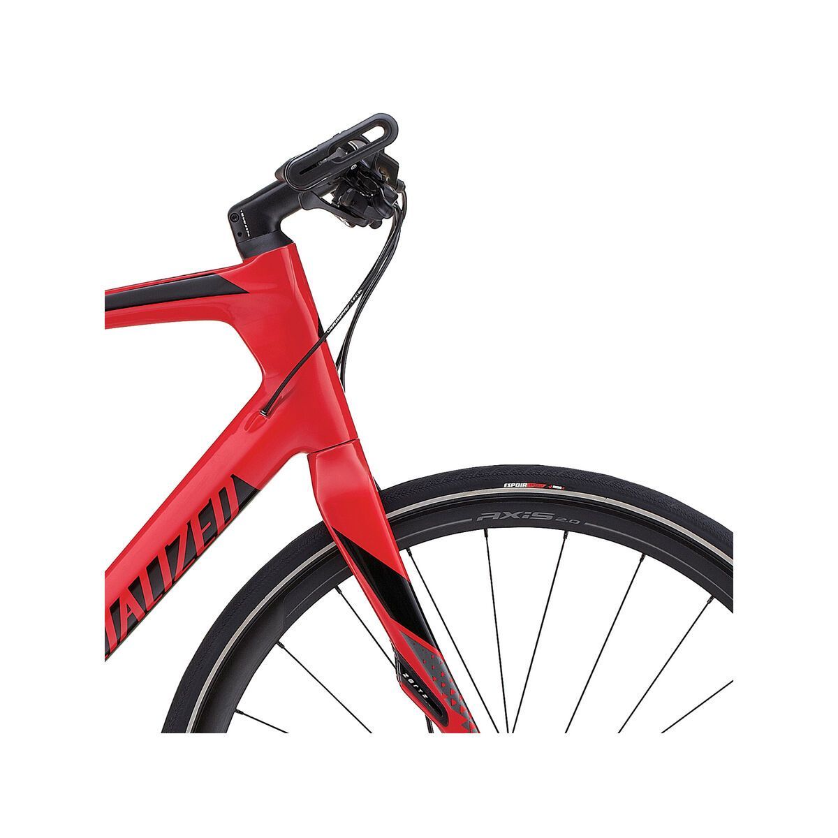 Specialized Sirrus Expert Carbon Disc, red/satin black/charcoal - Bild 5
