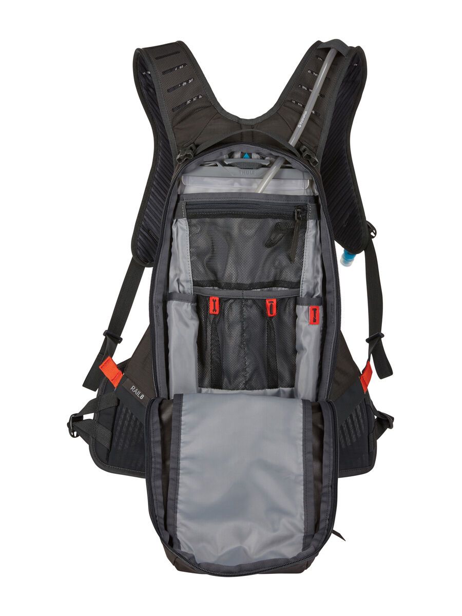 Thule Rail 8L - Trinkblasenrucksack, obsidian - Bild 5
