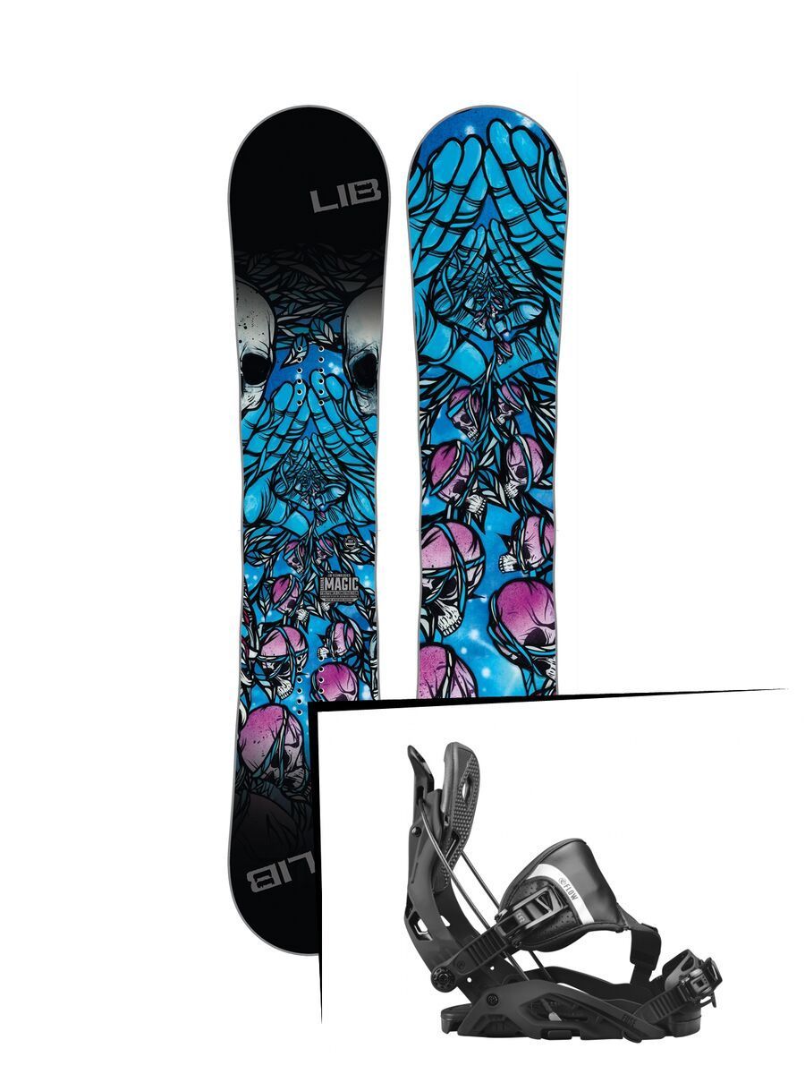 Set: Lib Tech Banana Magic 2017 + Flow Fuse Hybrid (1718360S) - Bild 1