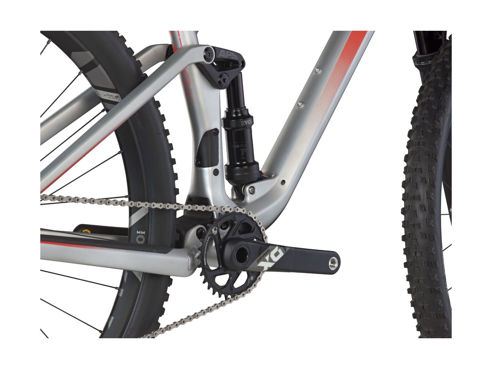 BMC Speedfox 01 One 27.5, silver red - Bild 9