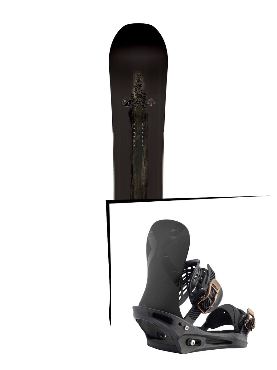 Set: K2 Joy Driver 2017 + Burton X-Base (1712954S) - Bild 1
