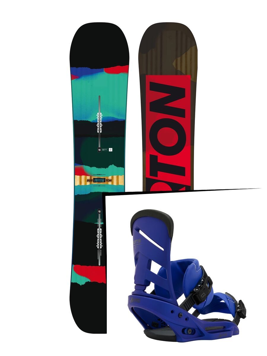Burton Set: Process Flying V Wide 2016 + Burton Mission EST - Bild 1