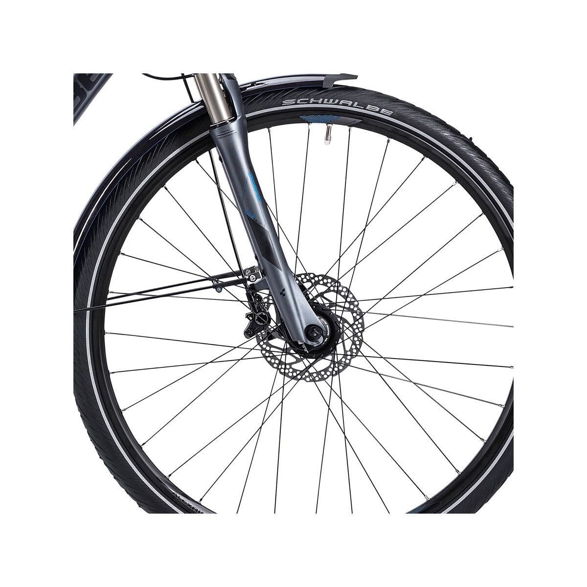 Cube Delhi EXC Trapeze, anthrazit blue black - Bild 2