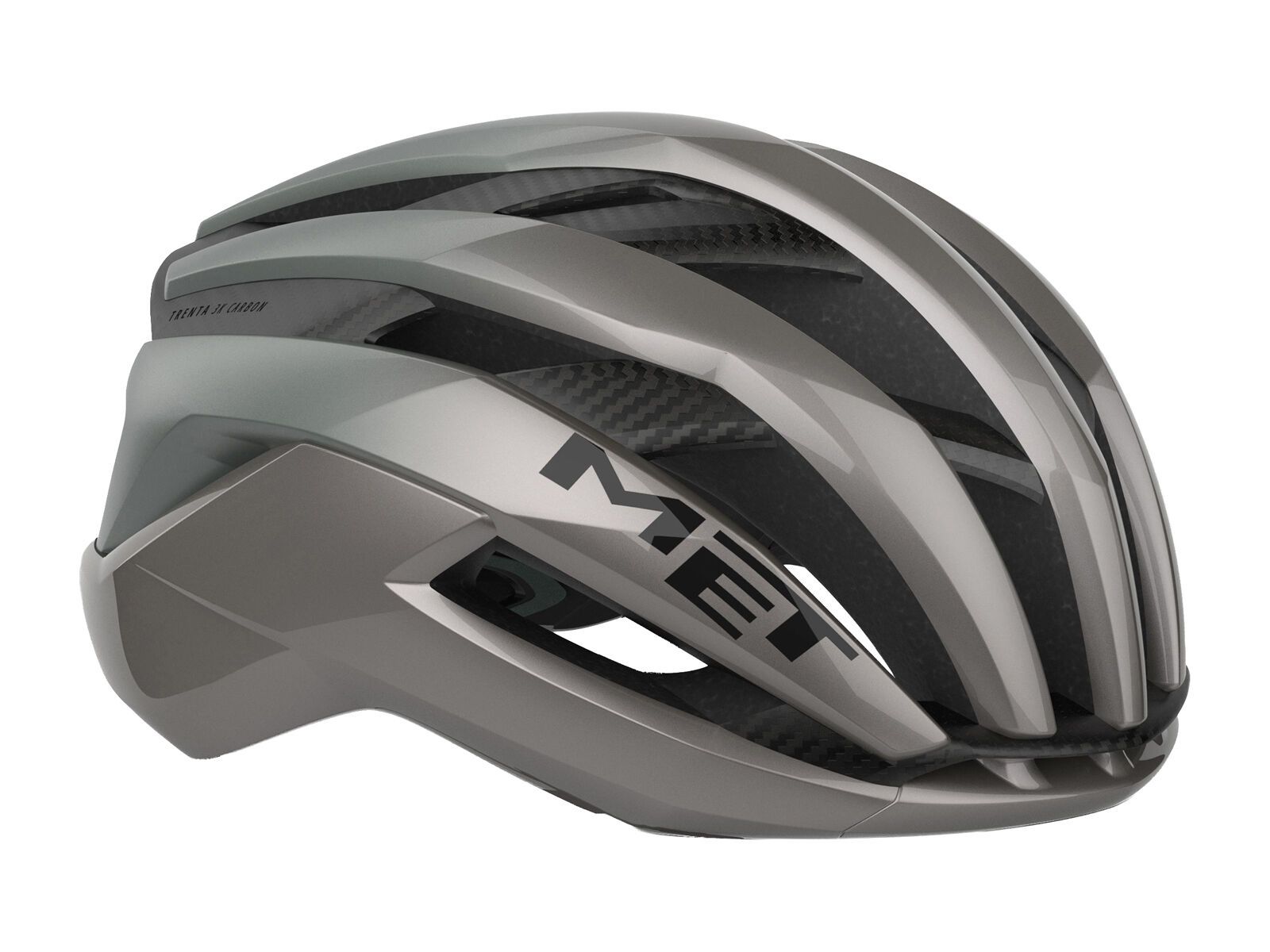 MET Trenta 3K Carbon MIPS, opal gray/glossy - Bild 1