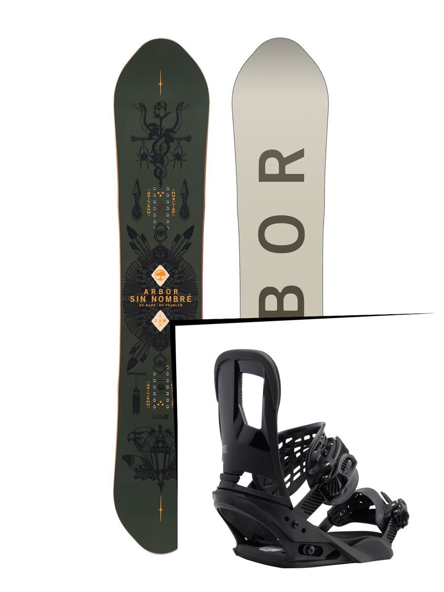 Set: Arbor Sin Nombre 2017 + Burton Cartel (1712700S) - Bild 1