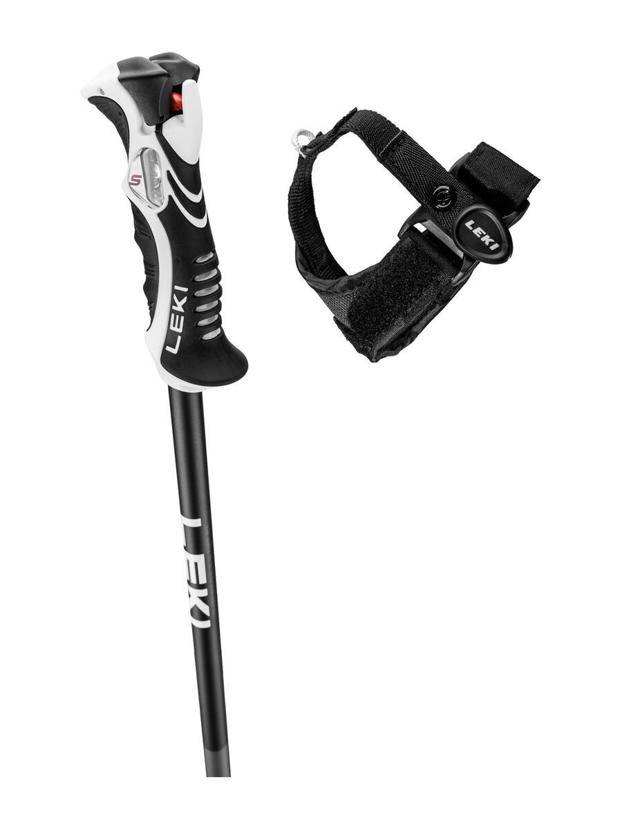 Leki Bold Lite S, dark anthracite/black/bright red - Bild 3