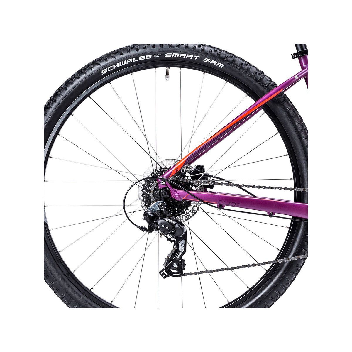Cube Access WLS Disc 29, purple/flashred - Bild 4