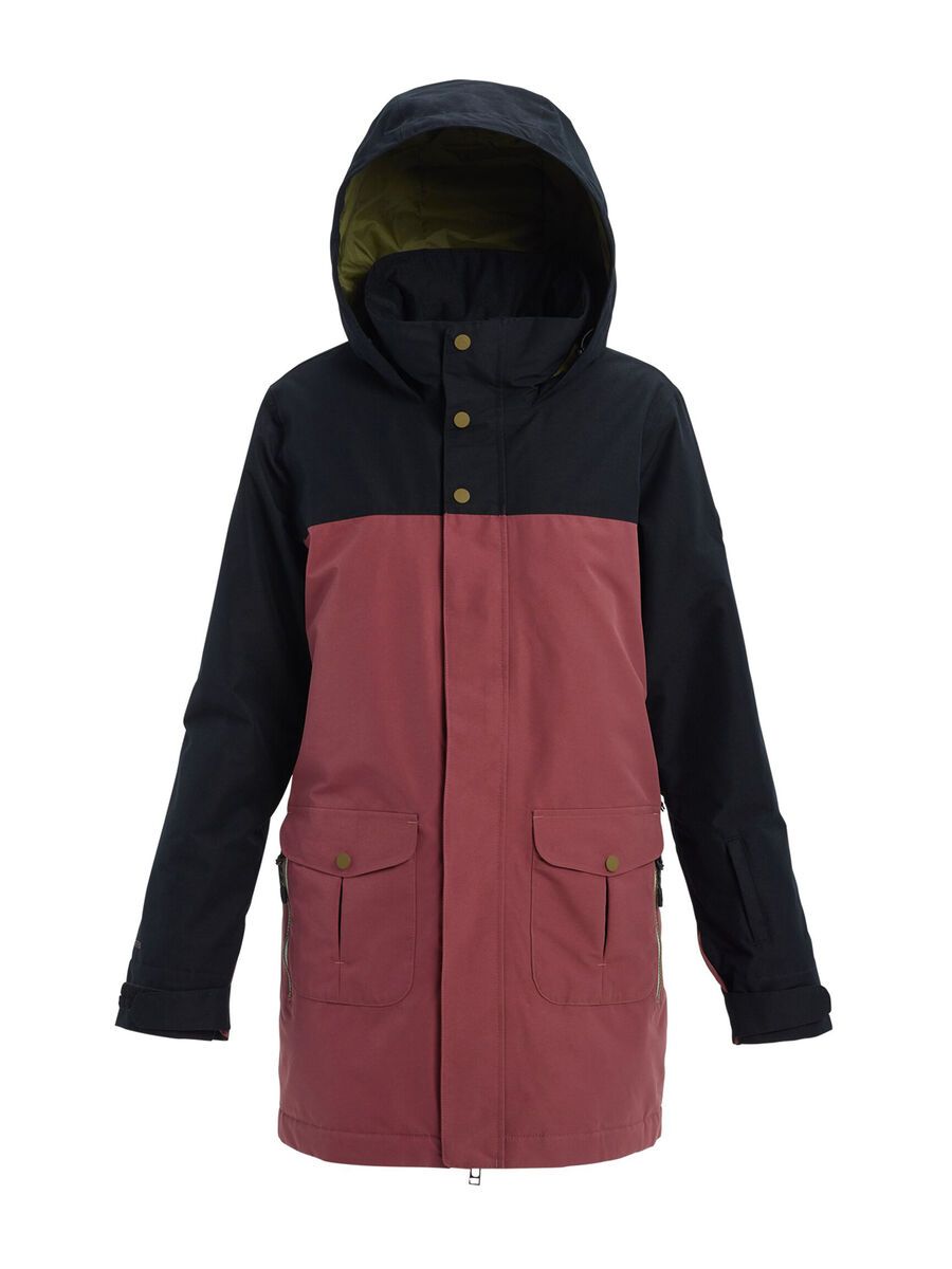 Burton Women's Gore-Tex Eyris Jacket, true black/rose brown