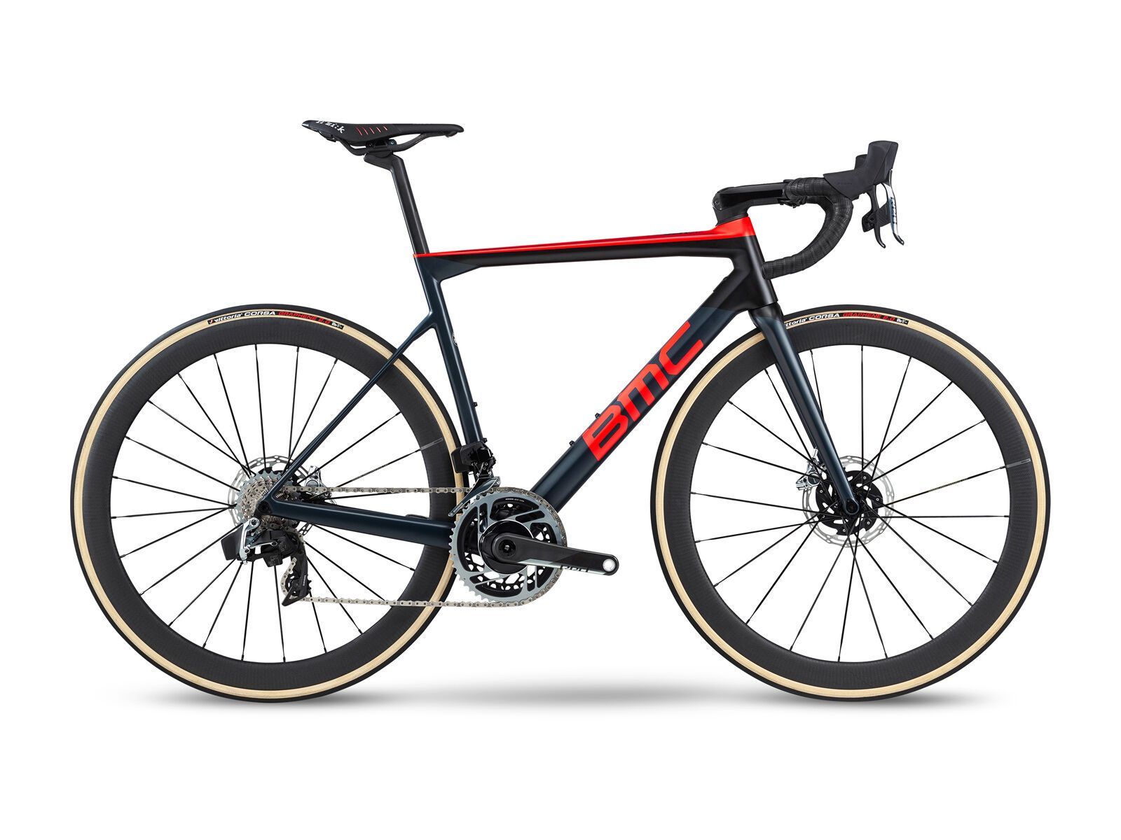 BMC Teammachine SLR01 Disc One, steel blue & neon red - Bild 1