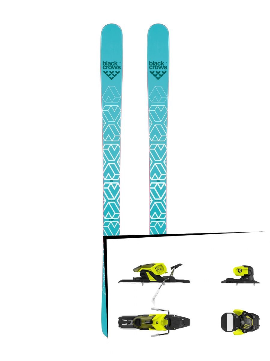 Set: Black Crows Captis Birdie 2019 + Salomon Warden 11 yellow/black - Bild 1