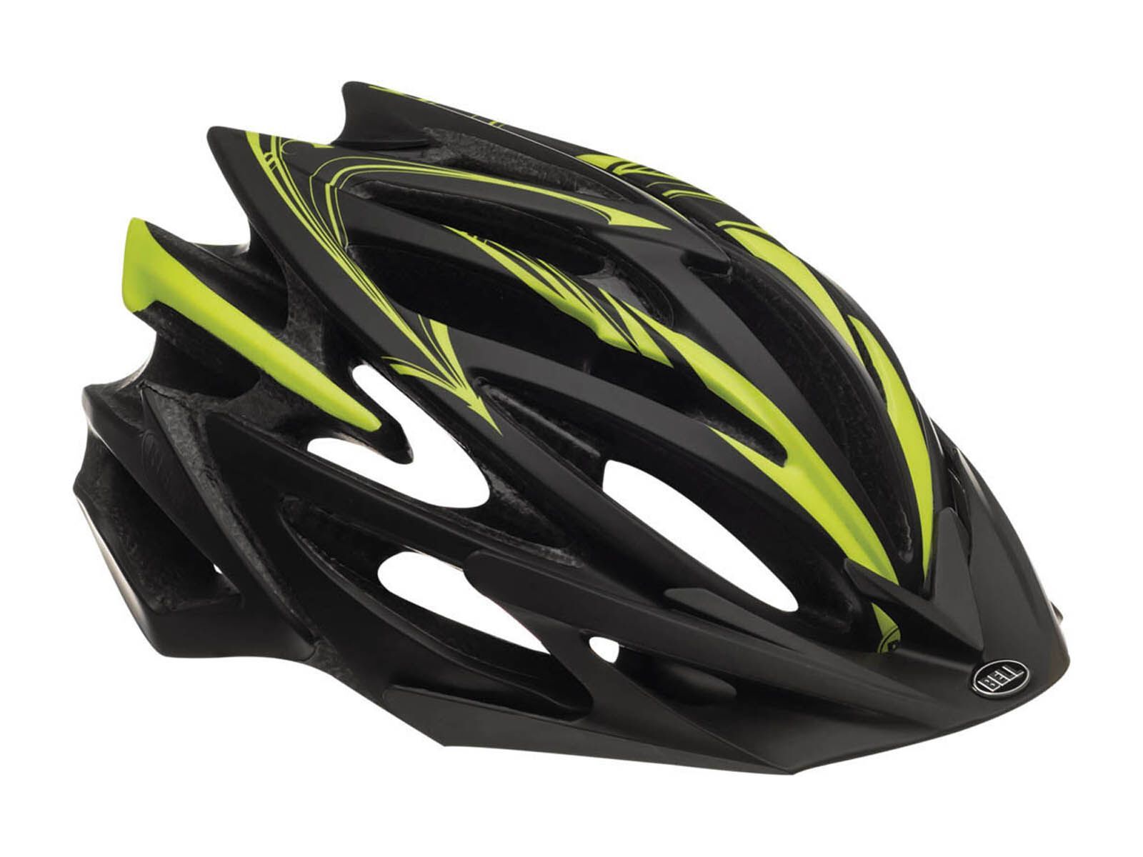 Bell Volt, matte black/hi-vis yellow script - Bild 1