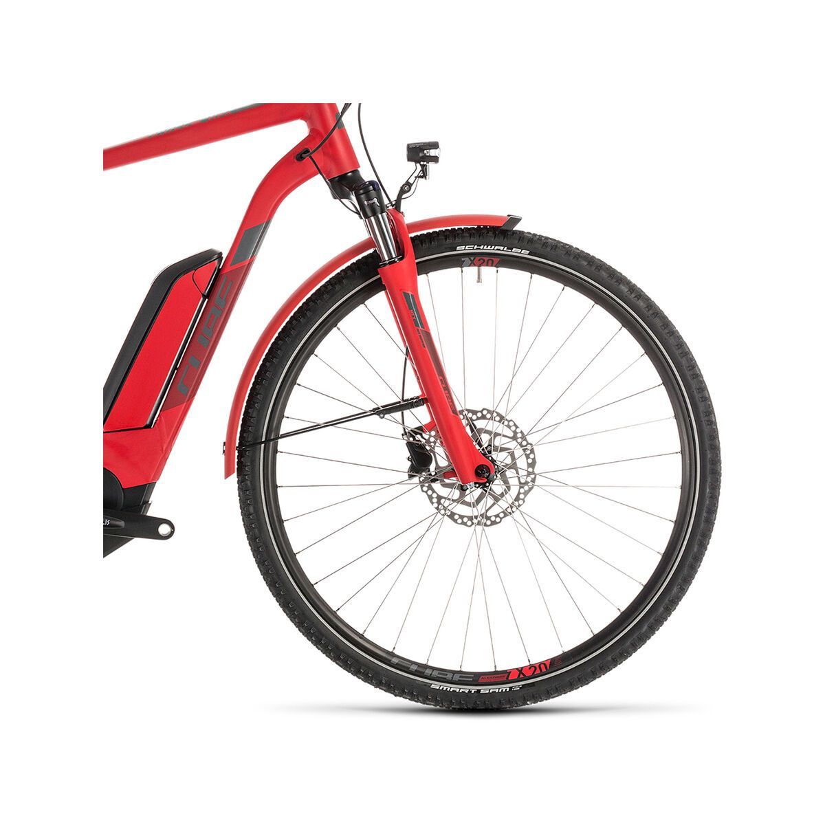 Cube Cross Hybrid Pro Allroad 400, red´n´grey - Bild 2