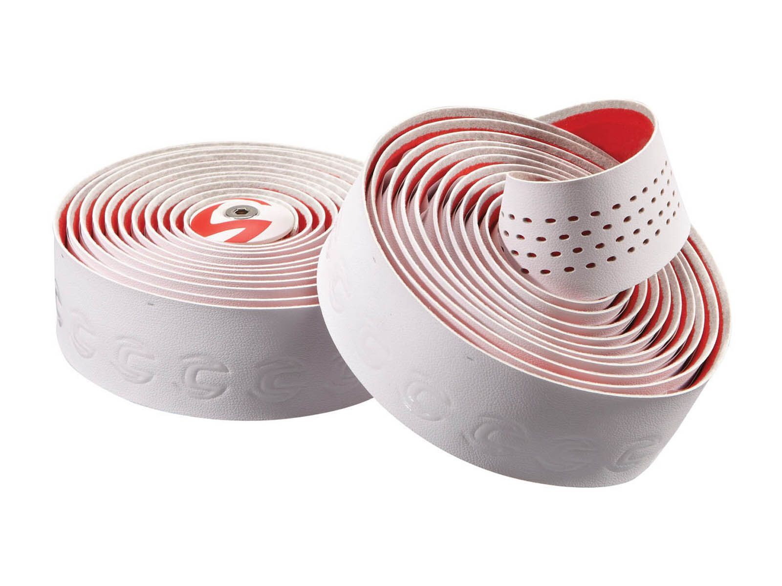 Cannondale Microfiber Plus Premium, white red - Bild 1