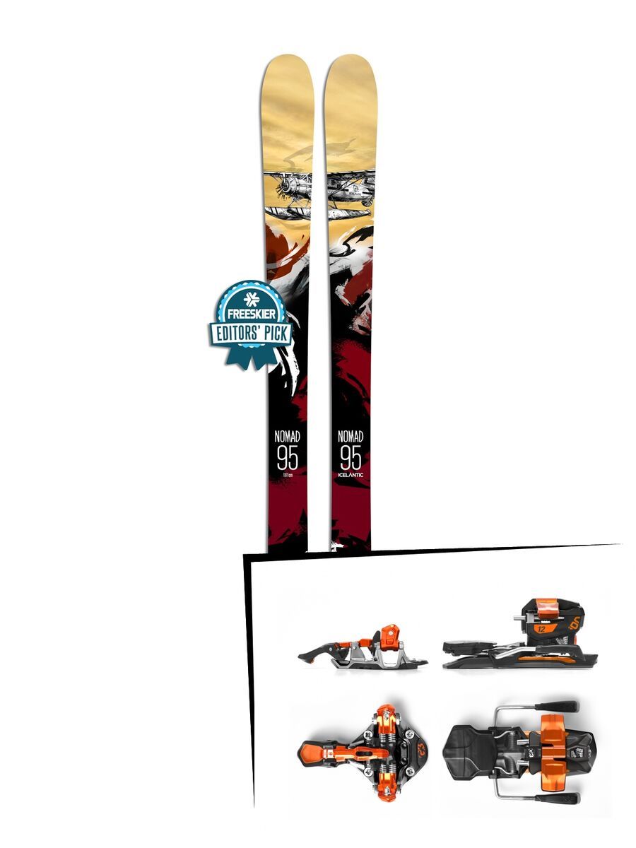 Set: Icelantic Nomad 95 2018 + G3 Ion 12 - Bild 1