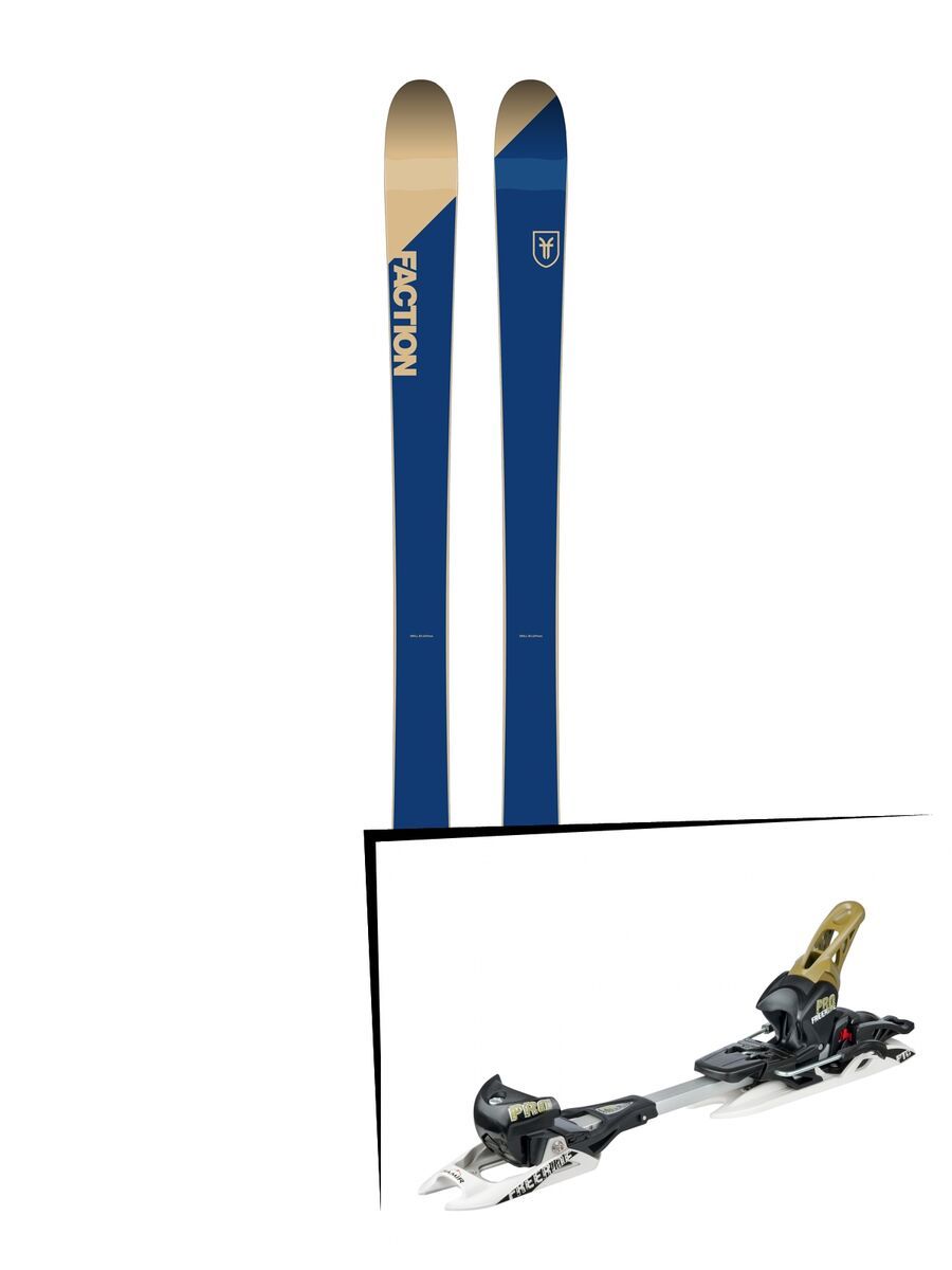 Set: Faction Candide 1.0 2019 + Fritschi Diamir Freeride Pro schwarz-olive - Bild 1