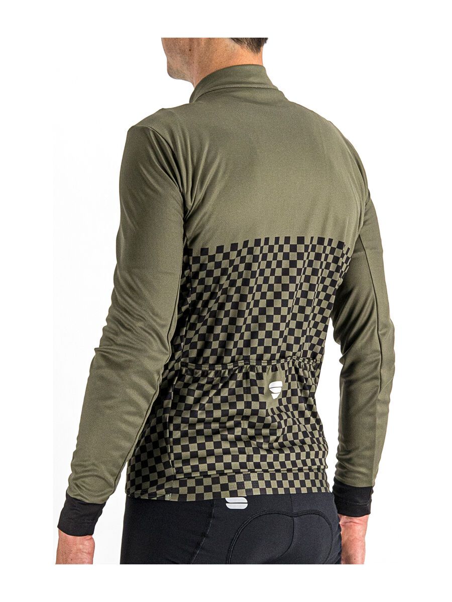 Sportful Checkmate Thermal Jersey, beetle black - Bild 4