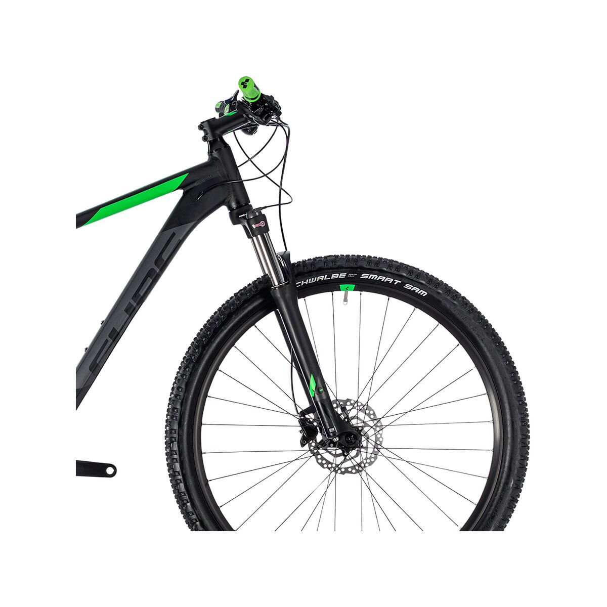 Cube Aim SL 27.5, black´n´flashgreen - Bild 7