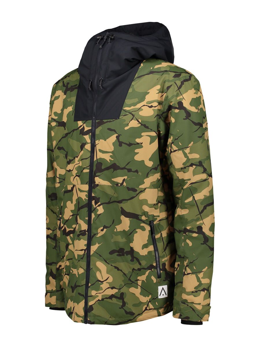 WearColour Block Jacket, forest - Bild 2