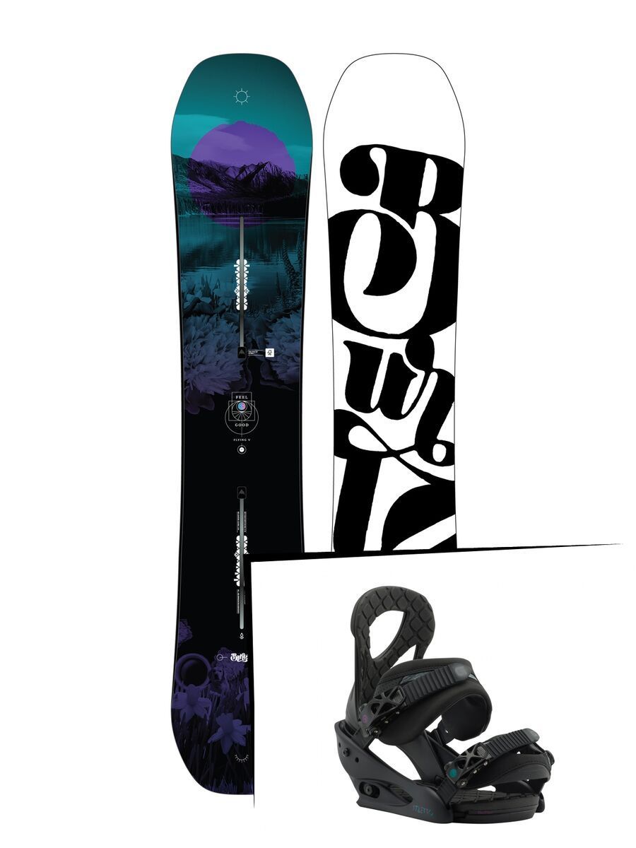 Set: Burton Feelgood Flying V 2019 +  Stiletto (1931118S) - Bild 1