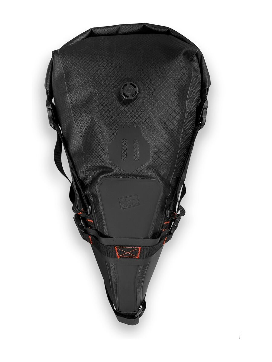 USWE Roll-Top Saddle Bag, black - Bild 5