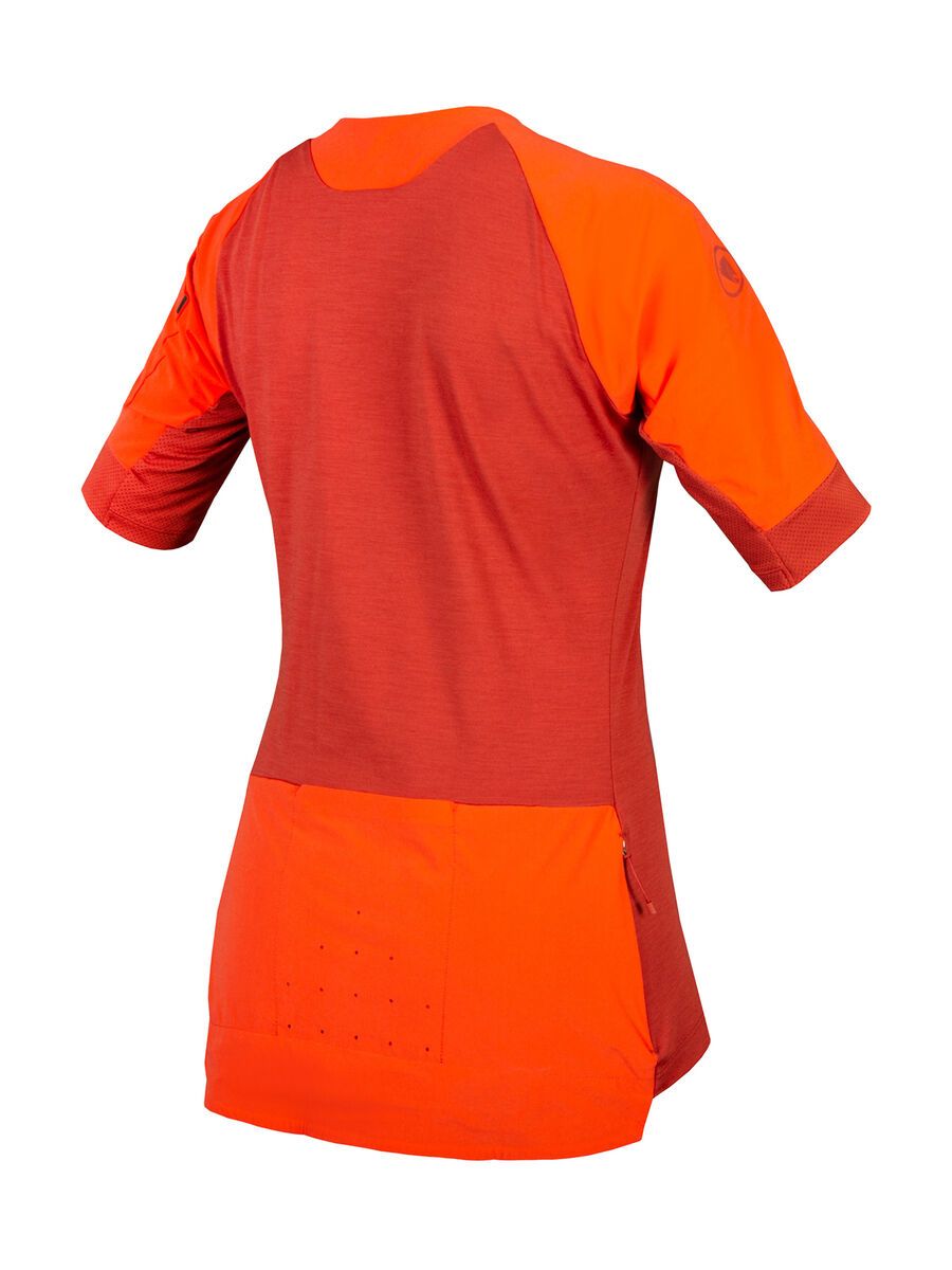 Endura Damen GV500 Trikot (kurzarm), cayenne - Bild 2