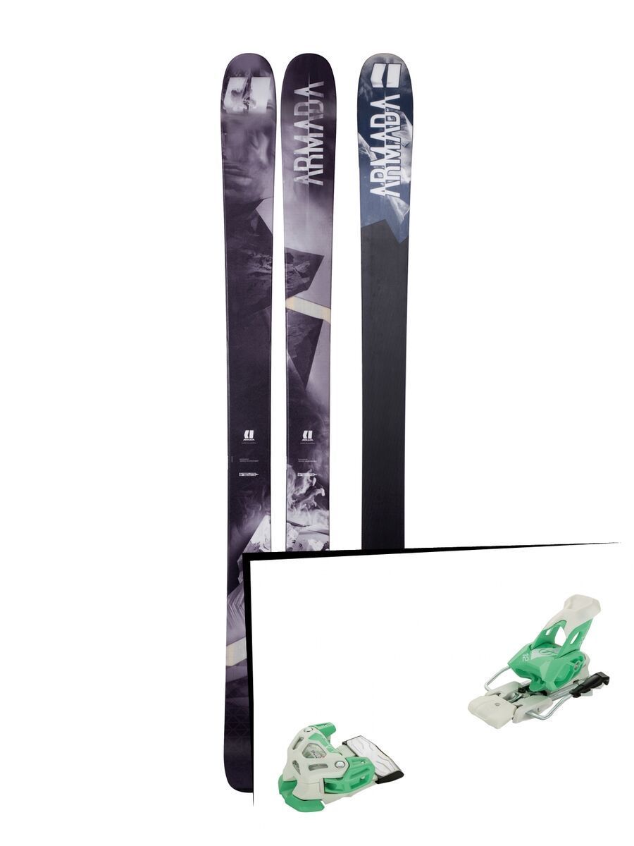 Set: Armada Invictus 108 Ti 2018 + Tyrolia Attack 12 solid white mint - Bild 1