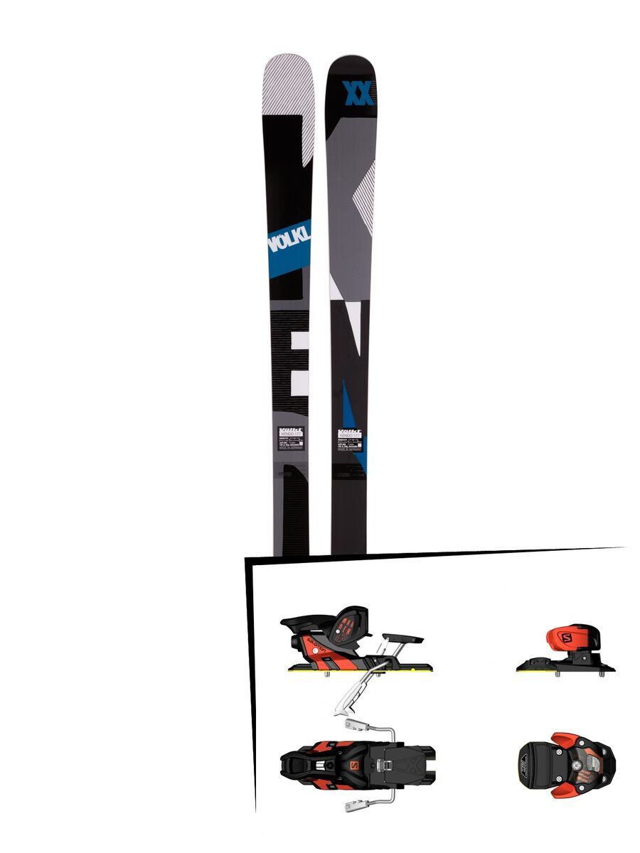 Set: Völkl Kendo 2017 + Salomon Warden MNC 13 (1456101) - Bild 1