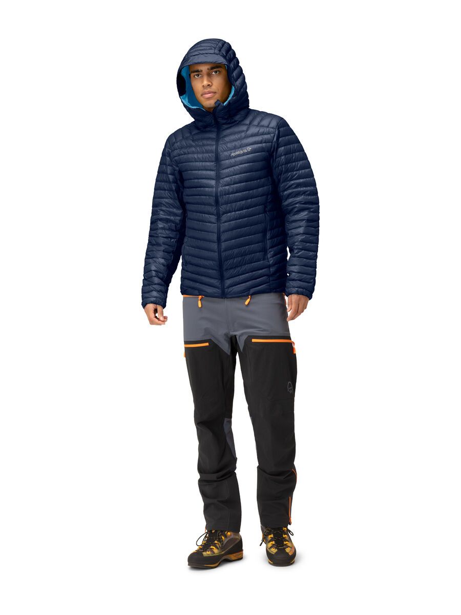 Norrona trollveggen superlight down850 Hood M's, indigo night - Bild 3
