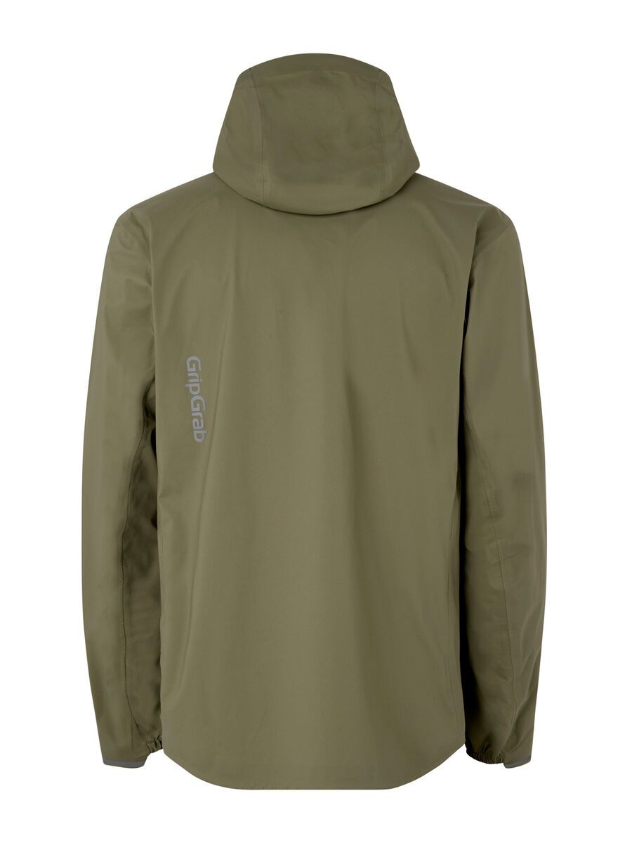 GripGrab EXPLR Waterproof Lightweight Jacket, olive green - Bild 3