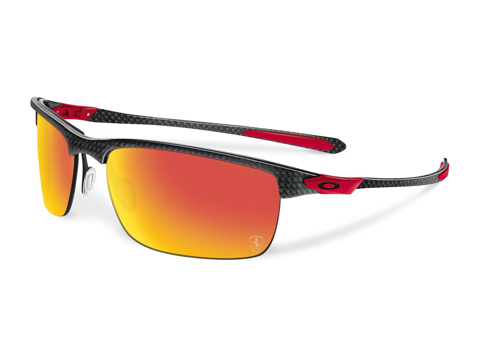 Oakley Carbon Blade Ferrari Collection, polished carbon/ruby iridium polarized - Bild 1