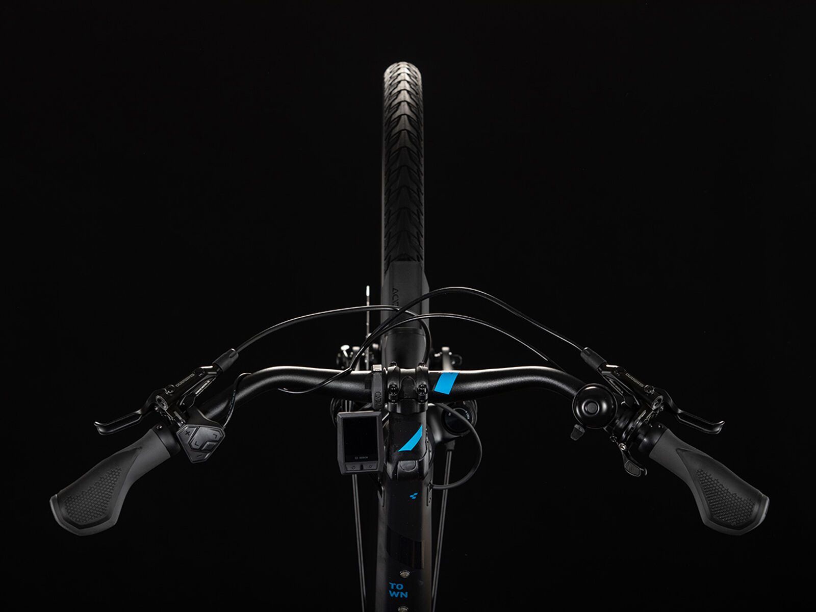 Cube Town Sport Hybrid EXC, black´n´blue - Bild 3