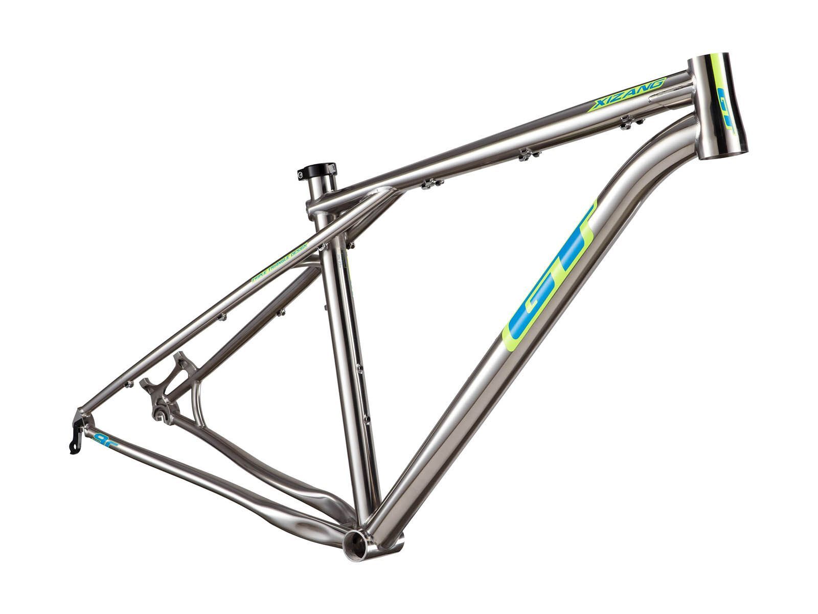 GT Xizang 9R Frame, polished silver - Bild 1