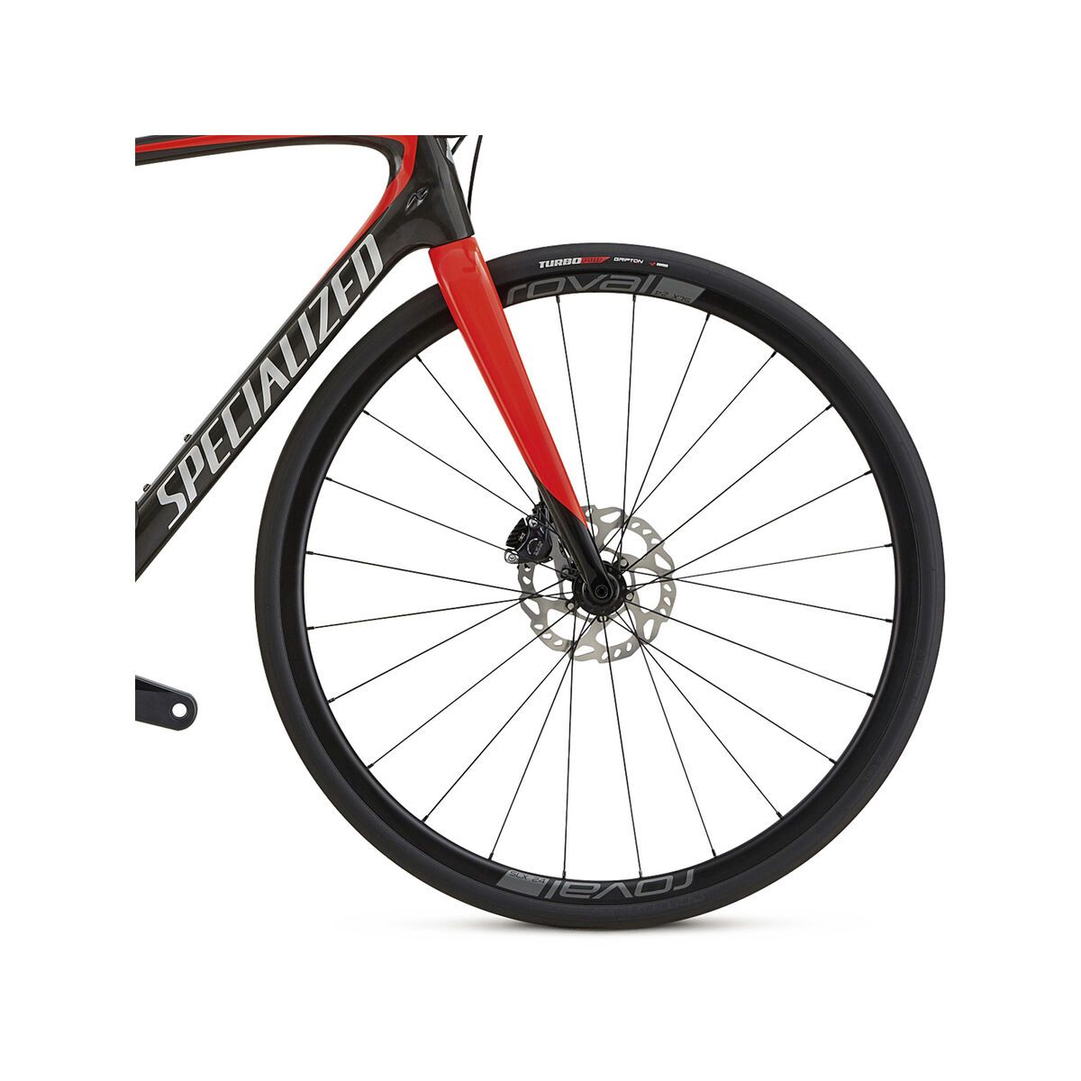 Specialized Roubaix Expert Ultegra Di2, gloss carbon/rocket red/kool silver - Bild 4