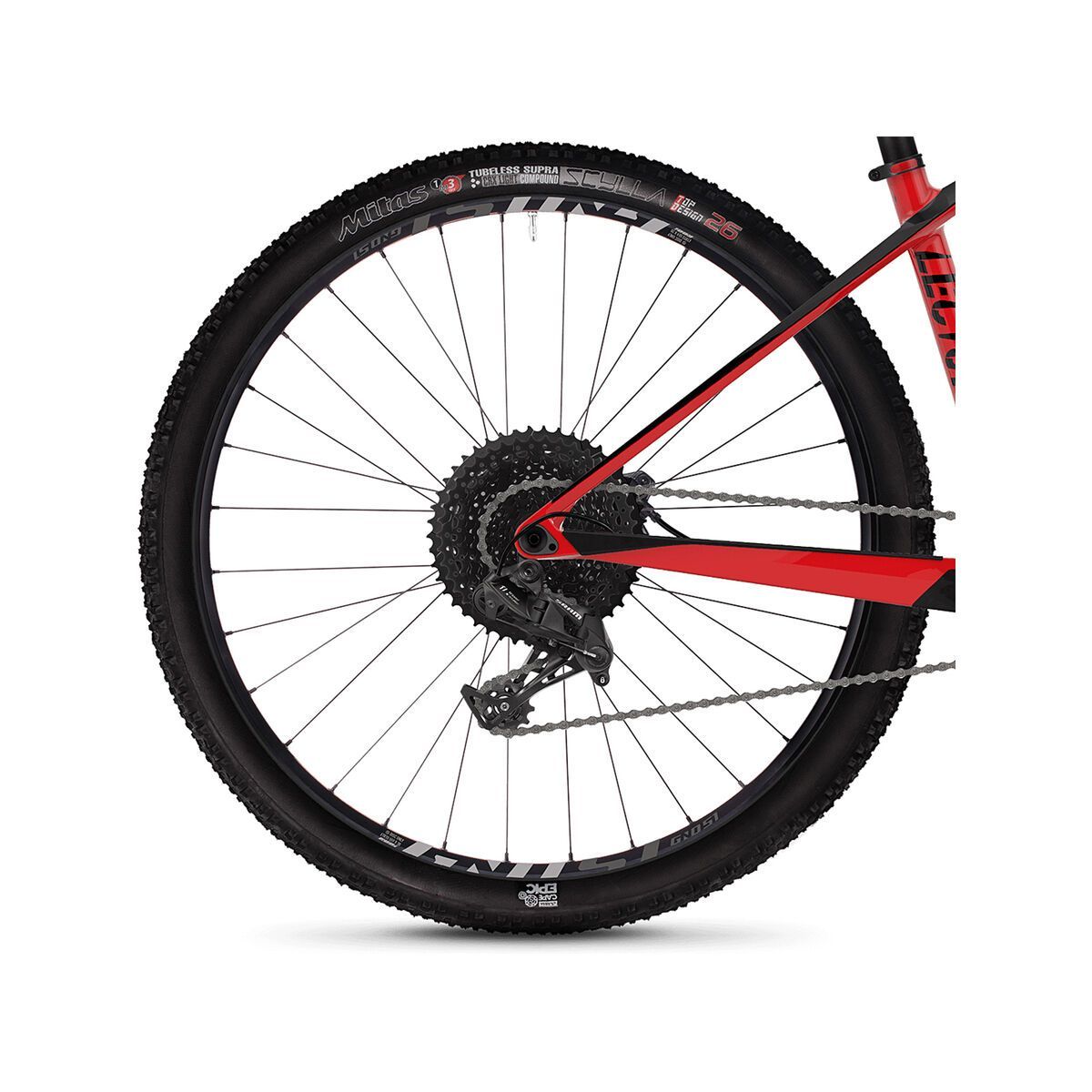 Ghost Lector Kid 1.6 LC, riot red/jet black - Bild 5