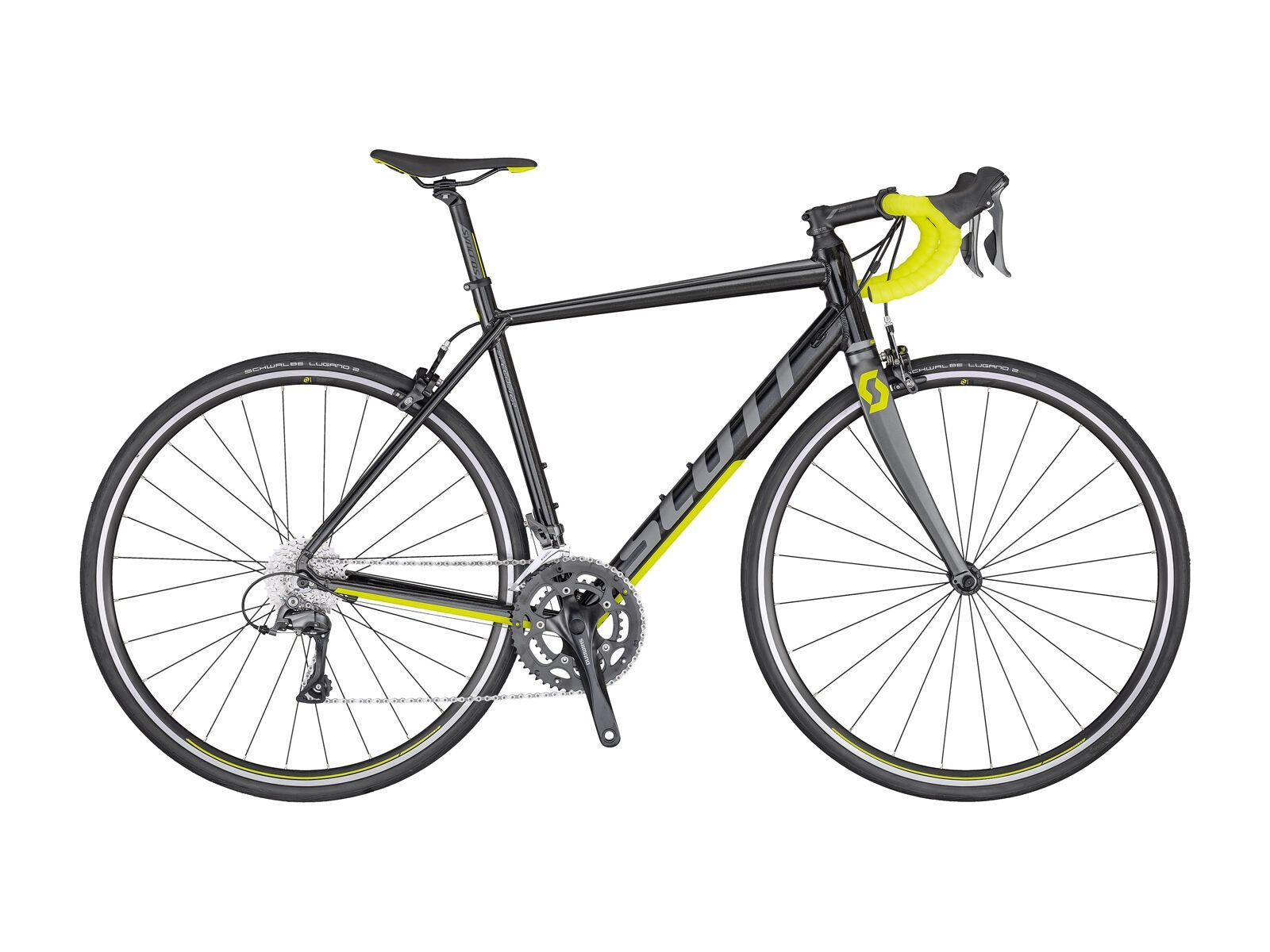 Scott Speedster 40, black/grey/radium yellow - Bild 1