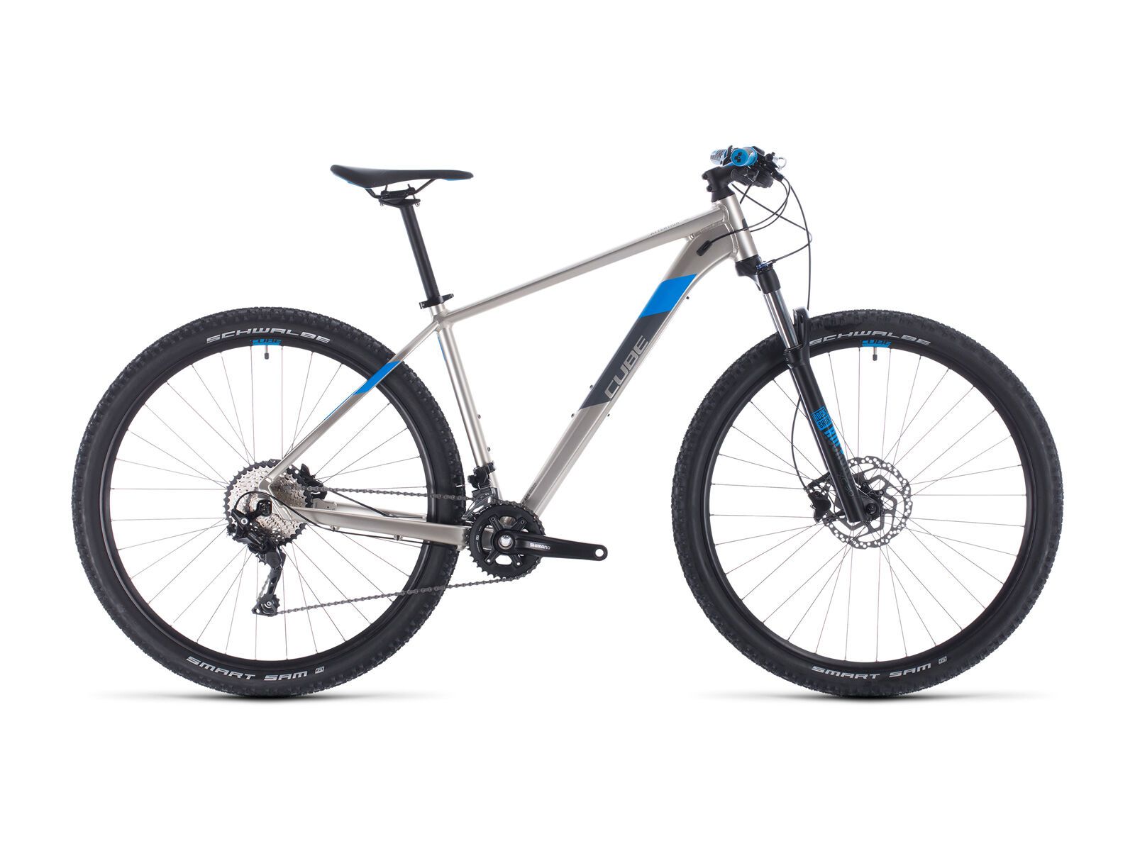 Cube Attention 29, titanium´n´blue - Bild 1