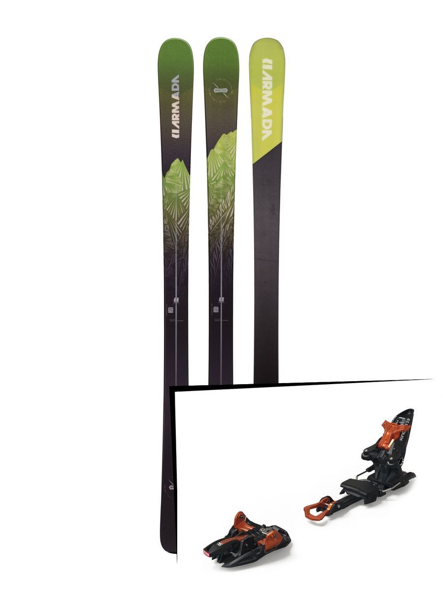 Set: Armada Invictus 85 2019 + Marker Kingpin 13 black/copper - Bild 1