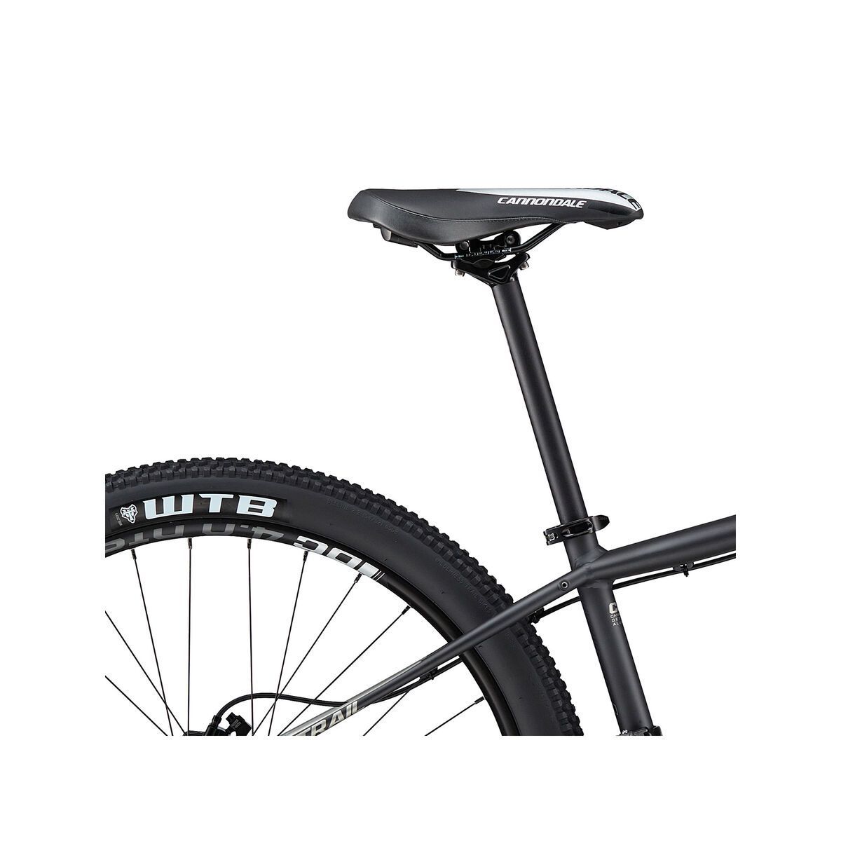 Cannondale Trail Women's 1, nearly black w/ jet black and fine silver, matte - NBL - Bild 5