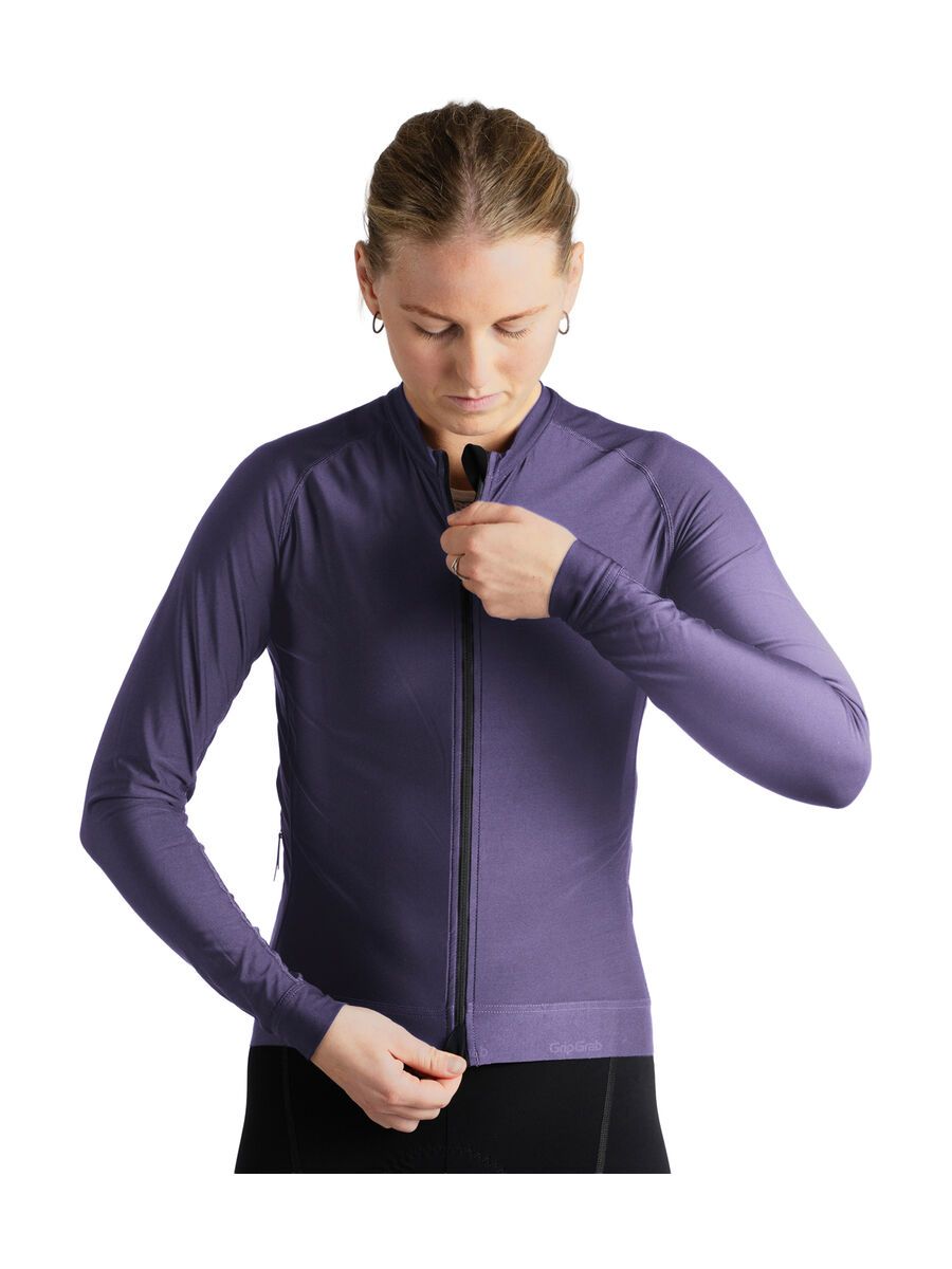 GripGrab Women's PACR Long Sleeve Jersey, purple - Bild 5