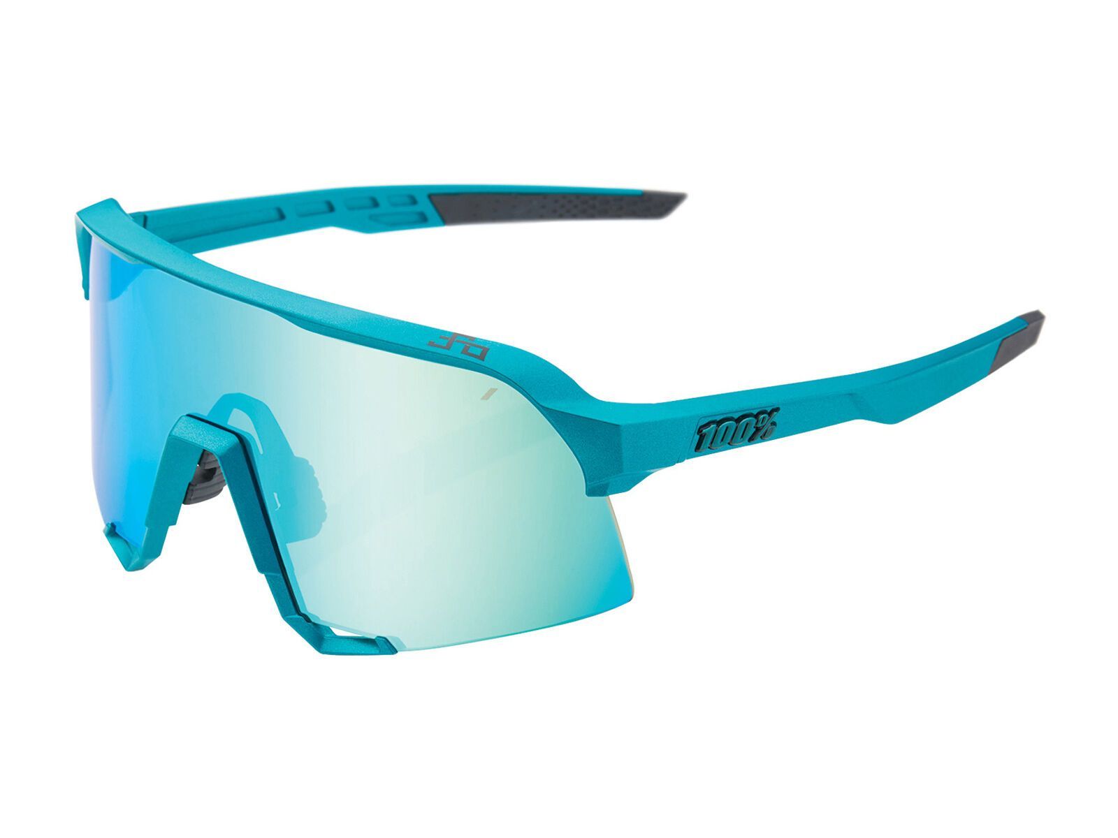 100% S3 Peter Sagan LE inkl. WS, blue topaz/Lens: multilayer mirror - Bild 1