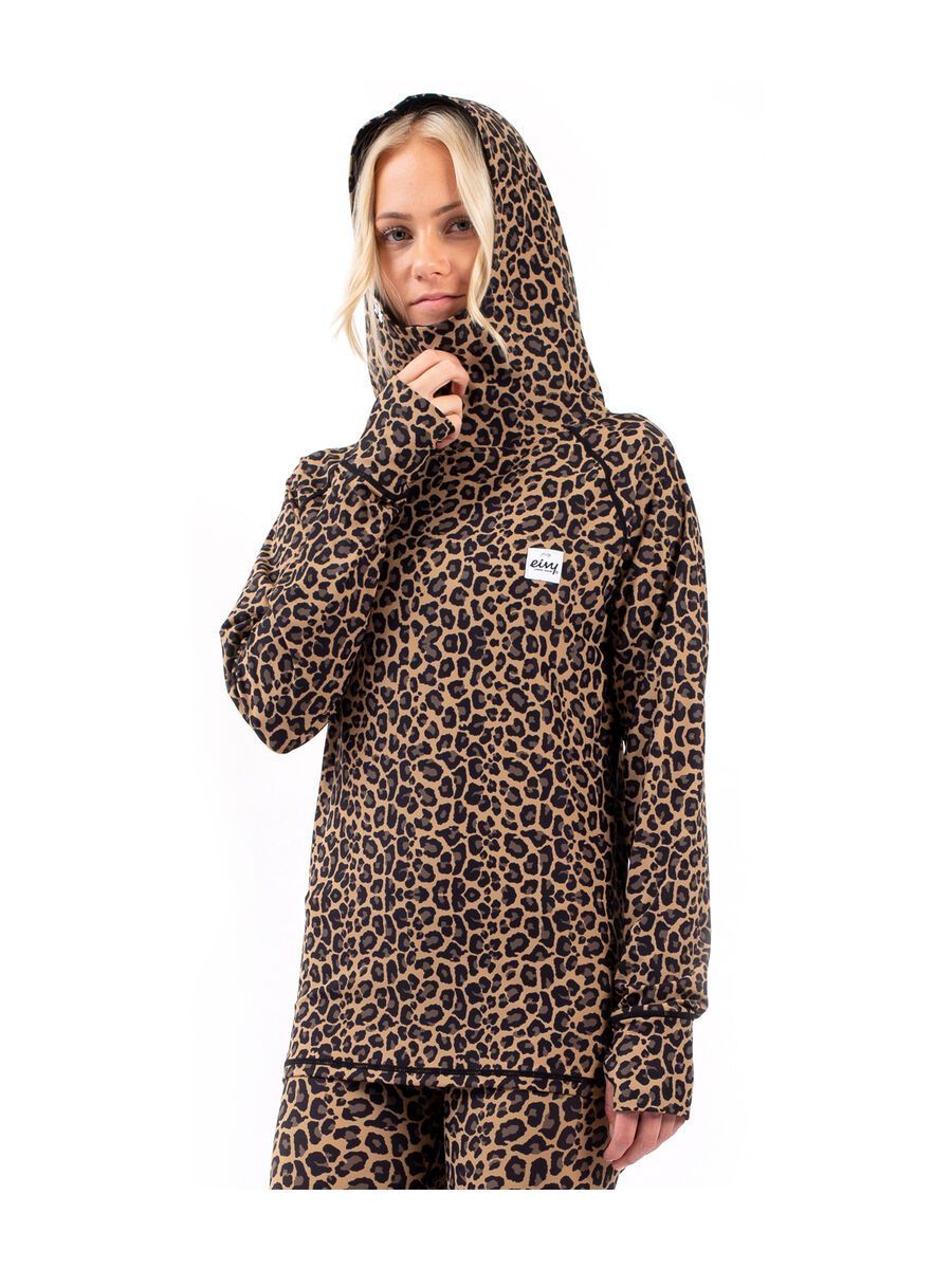 Eivy Icecold Hood Top, leopard - Bild 1