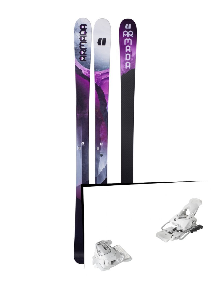 Set: Armada Victa 87 Ti 2018 + Tyrolia Attack² 12 GW matt white - Bild 1