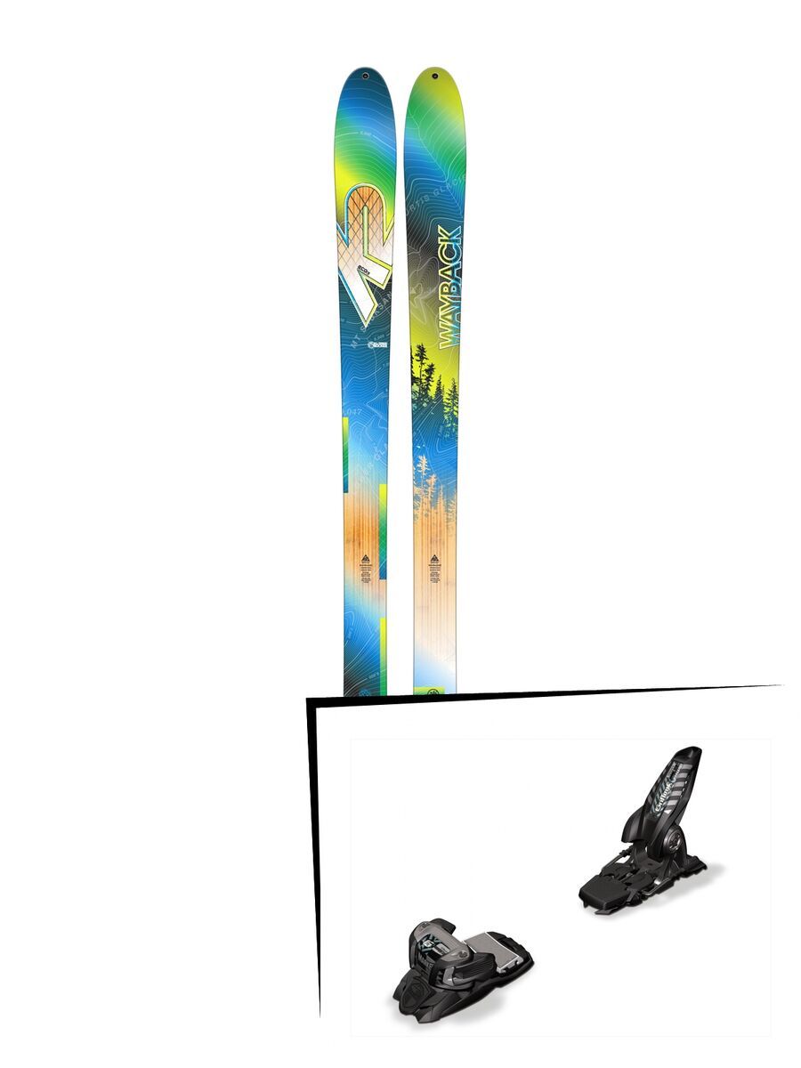 K2 SKI Set: Wayback 82 ECOre  + Marker Griffon 13 - Bild 1