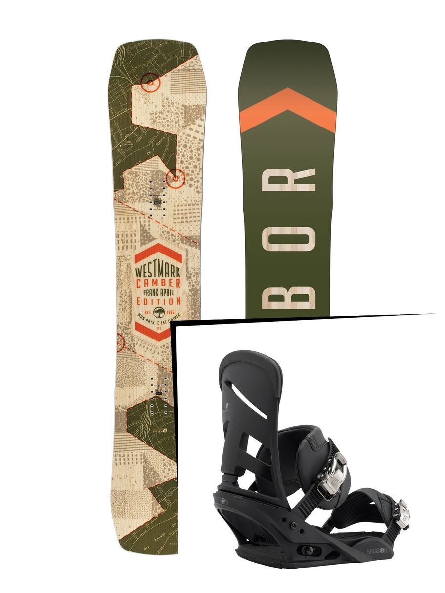 Set: Arbor Westmark Camber 2017 + Burton Mission (1712873S) - Bild 1