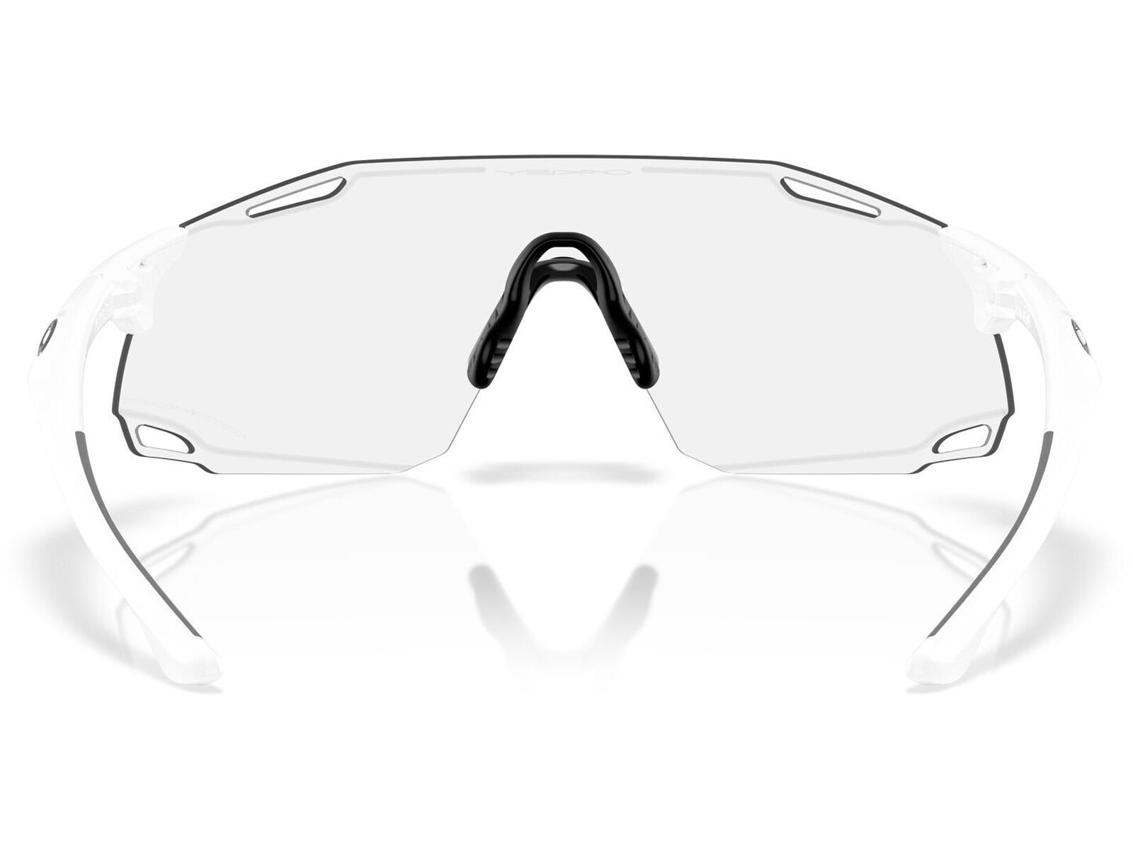 Oakley Cybr Dyno Cyber Collection, Clear To Black Iridium Photochromic  / matte white - Bild 7
