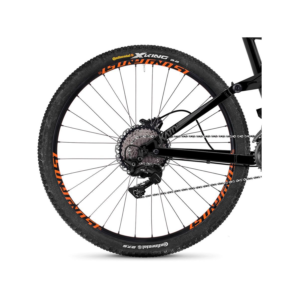 Ghost Kato FS 5.7 AL, night black/titanium gray/monarch orange - Bild 5