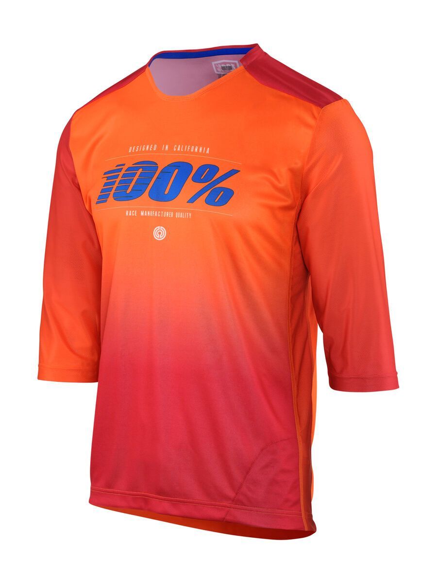 100% Airmatic Blaze 3/4 Jersey, orange - Bild 1