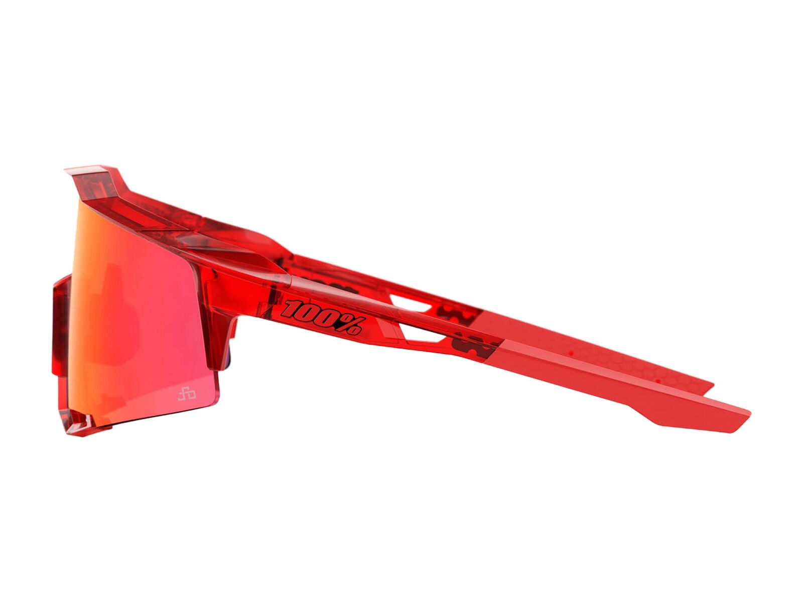 100% Speedcraft Peter Sagan LE - HiPER Red ML Mirror, translucent red - Bild 3
