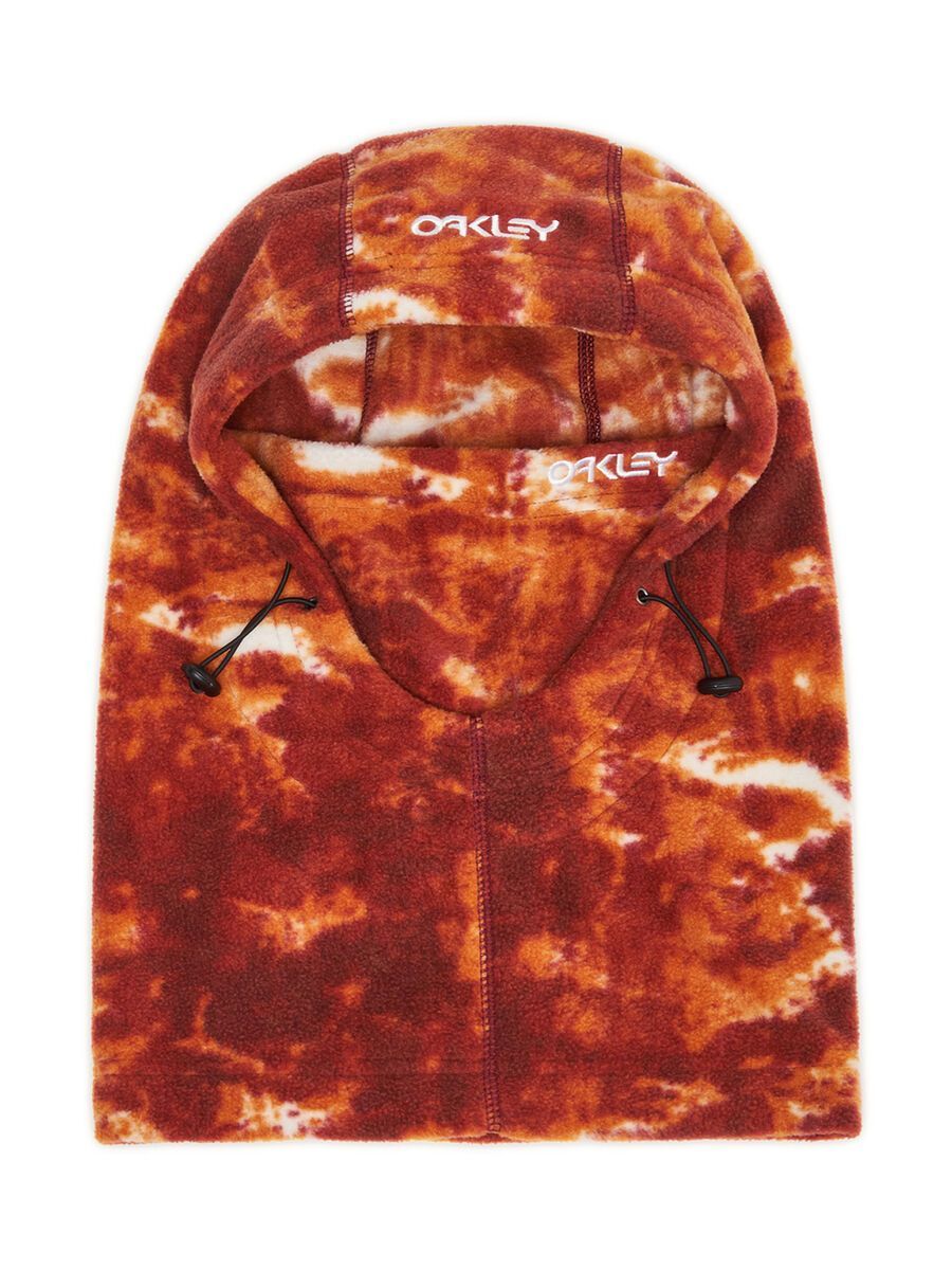 Oakley Printed Pile Balaclava, oxidation print red - Bild 1